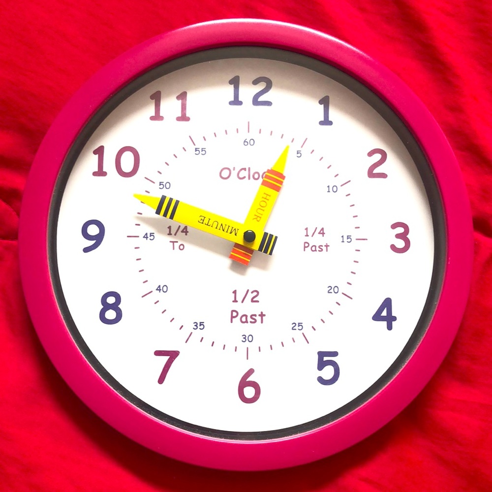 Teaching Wall Clock